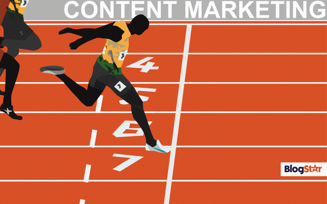 How to blitz content marketing like Usain Bolt